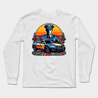 Police car Long Sleeve T-Shirt